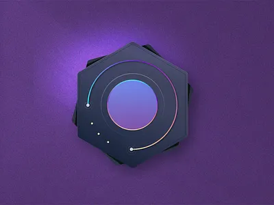 Icon dark abstract branding dark theme design icon iconography illustration logo