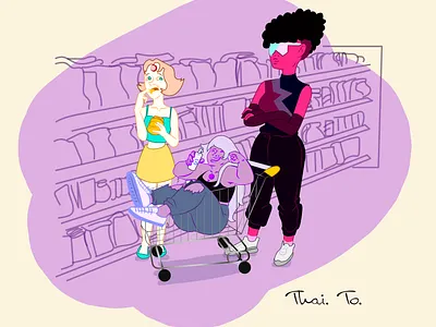 Fan art - Crystal Gems