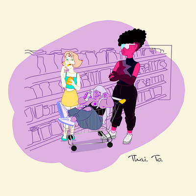 Fan art - Crystal Gems