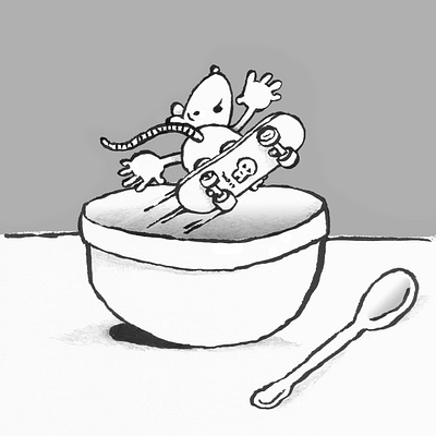 Inktober 2020 ”Rodent” illustration inktober2020 rodent