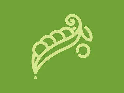 Day 59 - Peas - 100 Icons Daily 100days design icon illustration leeayr logo minimal peas vector vegetable