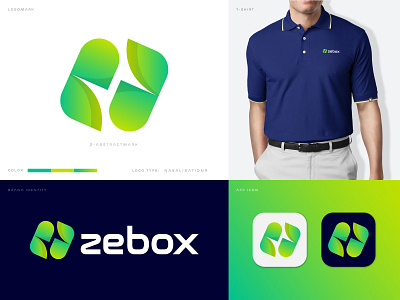 Z Letter Logo - Zebox Brand Identity Design 2d abstract abstract logo brand identity branding design colorful app gradient logo icon design letter logo lettermark logo and branding logo designer logodesign modern logo monogram logo symbols t shirt design z letter logo z logo zebox logo