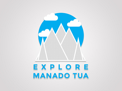 Explore Manado Tua Logo brand brand design brand identity branding branding and identity branding design design indonesia logo logogram logotype manado simple logo simplicity simplistic