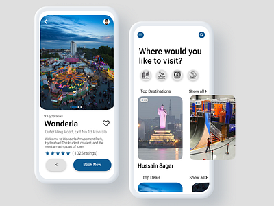 Travel Booking UI app app design color design dribbble dribbble best shot freelancer popular popular shot travel trendy ui uidesign uiinspiration uiux user experience userinterface ux ux design