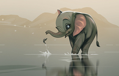 Illustration 5 behance car dance dancer elephant evening girl illustraion photoshop sufi