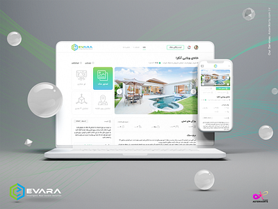 Evara.life - Property Details UI/UX asterixarts evara house home خانه ihmahmoodi iran iran tehran shiraz pwa real estate ui ux بنگاه معاملاتی املاک تهران شیراز اصفهان رابط کاربری رهن و اجاره خانه rent