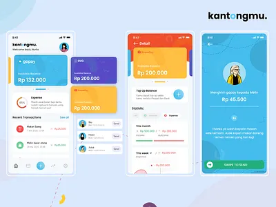 Wallet All in One mobile app mobile design money app ui uidesign wallet walletapp