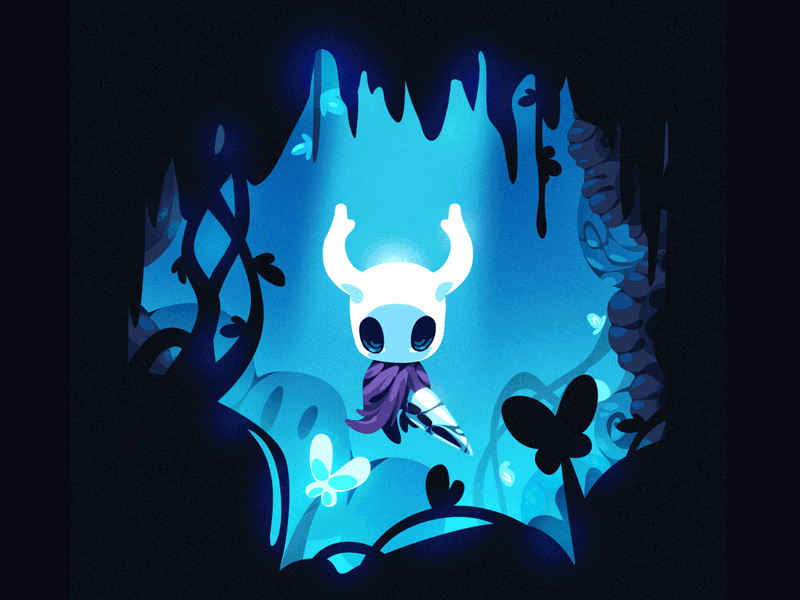 Hollow Knight - #Animay2020 2danimation animation animator animay fanart game art hollowknight illustration motiondesign vector videogames zat3am