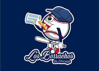 De Chicago 2 art baseball baseball bat custom mascot logo customlogo design esportslogo face mascot logo graphicdesigner illustration logo logodesign mascot mascot character sports logo vector