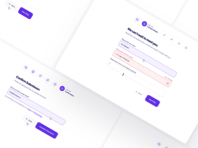 Multi Step Form 02 blue box check check design error input form form design form field form fields input input box input field inputs interface multi step form step form typography ui user interface ux