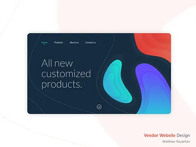 Online vendor shop design idea illustration minimal minimalist new trend ui uiux ux