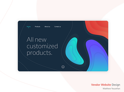 Online vendor shop design idea illustration minimal minimalist new trend ui uiux ux