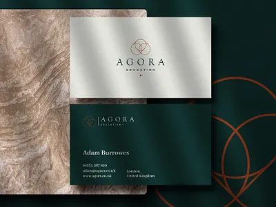 Agora Education Concept branding creative design graphic design logo logo design