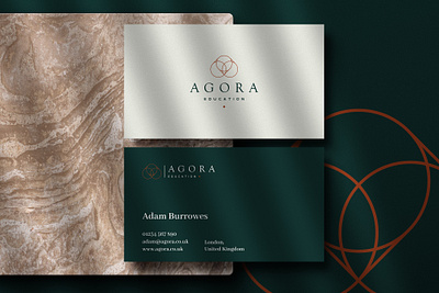 Agora Education Concept branding creative design graphic design logo logo design