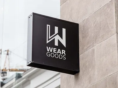 LOGO WEARGOODS ID branding branding design clothingline freelancer logo logo logomaker store