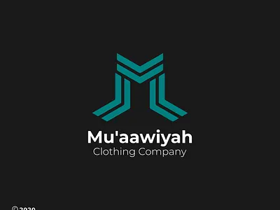 Mu'aawiyah Clothing Co (FOR SALE!) branding design brandinglogo clothingline freelancer illustration logo logo logomaker logomaker oman qatar saudiarabia