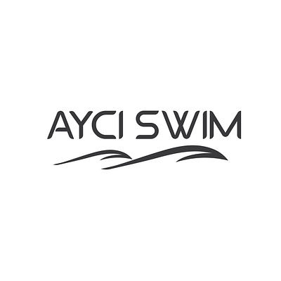 ayci swim, swiming logo design app branding design flat icon illustration logo typography vector web