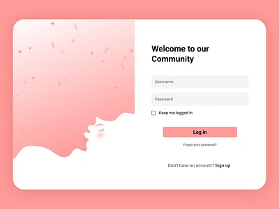Log In clean clean ui log in log in form log in page log in screen log out minimal site design ui ui design web design webdesign website website log in
