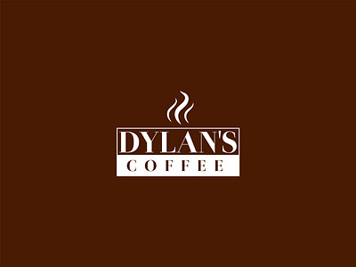 Daily Logo Challenge: Day 6- Dylan's Coffee Shop Logo branding coffee logo coffee shop colorful dylans coffe logodesign