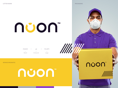 Noon Branding Concept app branding clean creative design emirates illustration logo minimal minimalistic typography website