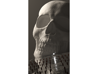 Illustration "Faith" 3d 3dsmax abstract art artwork design illustration render surreal surrealism vray