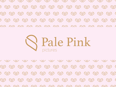 Pale Pink Logotype branding logo logotype monogram monogram logo pale pink pink logo vector