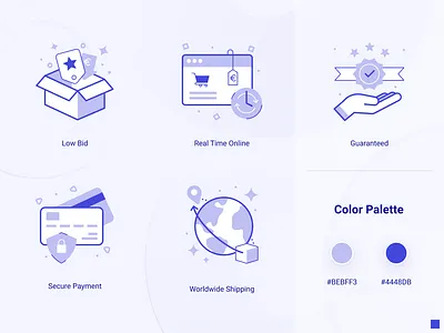 Bidding Icons app apple bid bidding graph icon icon set icons illustration ui web