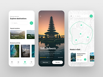 Travel App UI Concept - 2 2020 app design design flat inspiration interface minimal mobile mobile app mobile design mobile trends mobile ui mobileinspiration mobiletrends mobileui trending uidesign uiinspiration uitrends uiuxdesign