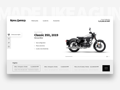 customize your royal enfield black customizable grey royalenfield ui