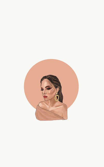 portrait illustration artist digital painting digitalart digitalartist digitalillustration illustration vectorart