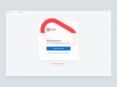 core 1600 2 branding design mail ui