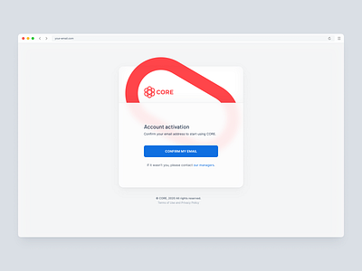 core 1600 2 branding design mail ui