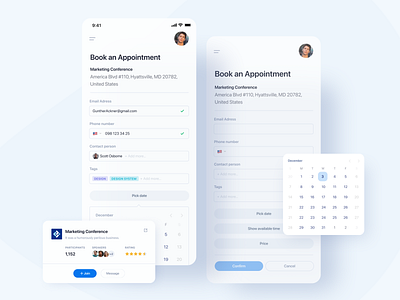 Book appointment app appointment appointment booking appointments book booking booking app booking system booking.com bookings calendar calendar app meeting meeting app remote remote work remote working remotework tool ux