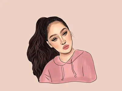 portrait illustration artist digital art digitalartist digitalillustration digitalpaiting illustration vectorart