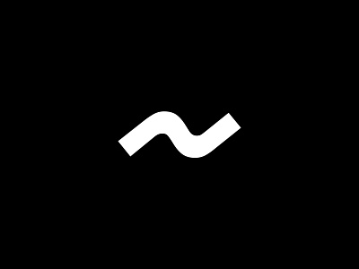 Setup Wave — Logo black brand brand design brand identity branding clean dark icon instagram logo logomark minimal minimalism simple theme page wave white