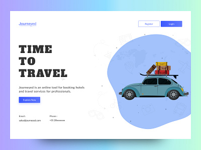 Book Travel Services | Web UI herosection landingpage services time tour travelling trip ui ux website