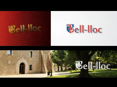 Bell-Lloc school branding design logo