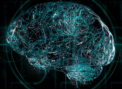 Brain network cinema 4d daily design hard surface illustration interface sci fi sci fi scifi tech techincal techonoly ui ux