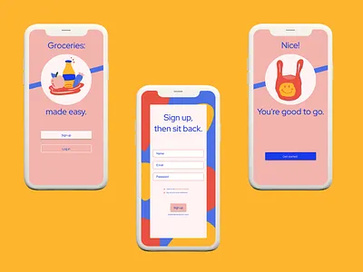 Daily UI 001-2 daily ui dailyui001 design figma procreate ui ui design