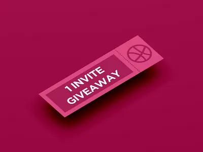 1 Dribbble Invite Giveaway draft dribbble dribbble draft dribbble invitation dribbble invite dribbble invite giveaway free invite invitation invite logo logo designer