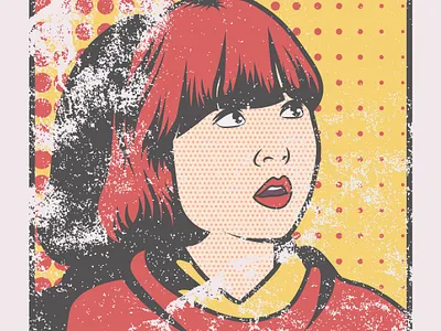 Park Bo Young Illustration - Retro Pop Art adobe illustrator art artwork comic art do bong soon drama illustration illustration art illustrator korean old fashioned oldschool park bo young pop art popart popular retro vector vector illustration vectorart