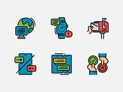 Communications Icon. app communications design icon iconaday icondesign iconography icons iconset illustration logo ui ux vector