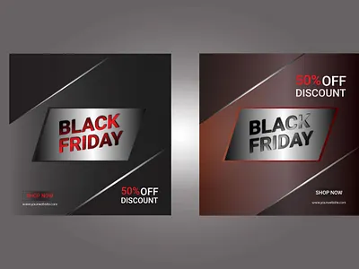 BLACK FRIDAY SOCIAL MEDIA POST DESIGN ads design facebook ads facebook banner branding business design illustration instagram media promotion website