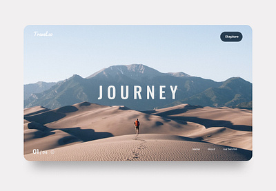 TravelCo animation branding design interaction design interface minimal ui ux web web design website