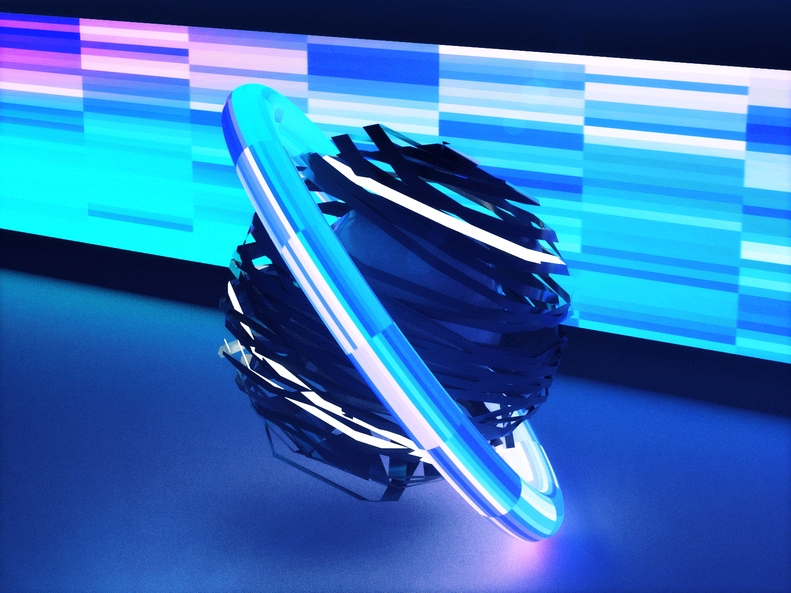 Lghts cinema 4d cyan gif lights magenta neon tube