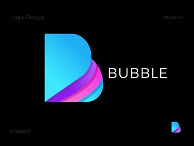 B letter logo design abstract agency logo app icon branding branding design bubble colorful dribbble best shot gradient initial logo letter b logo lettermark logo logo concept logo trends 2020 minimalist logo monogram popular design ux vector