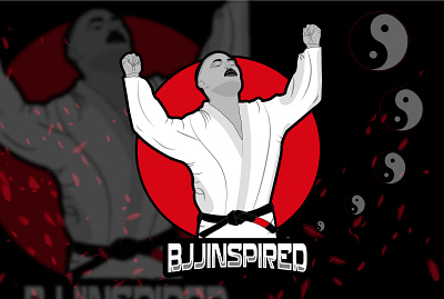 BJJ 2 art customlogo face mascot logo graphicdesigner illustration logodesign mascot mascot character mascotlogo vector