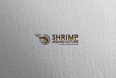 Shrimp Aquaculture aquaculture branding design flat icon logo minimal shrimp shrimp aquaculture vector