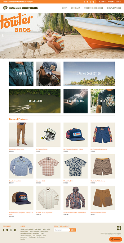 HOWLER BROTHERS copy designing full website landing page landing pages migration modern website on page seo redesign responsive website web lander website business website wordpress wordpress landing page wordpress onpage seo wordpress seo wordpress website yoast seo