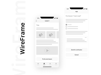 Wireframe app apple application ios app wire wireframe wireframes